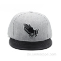 Snapback-Hut mit 35% Wolle